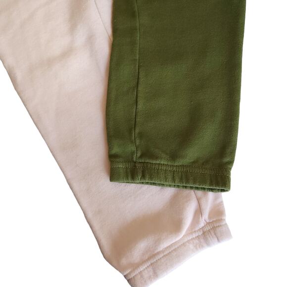 LA DETRESSE The Lovers Gemini colorblock sweatpants two tone joggers Size XS NEW - Picture 7 of 12